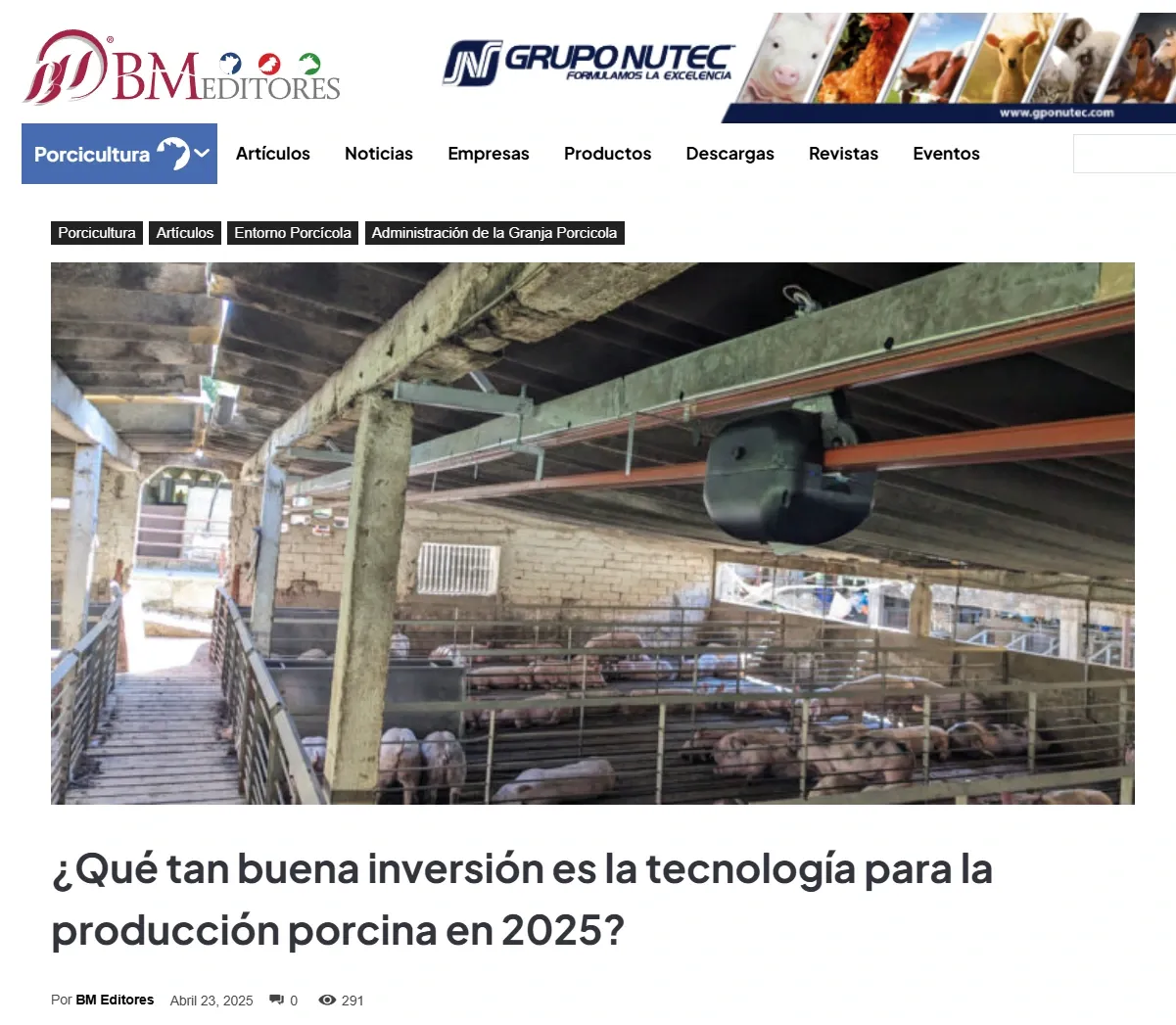 FarmGuardian: la tecnología que revoluciona las granjas porcícolas con inteligencia artificial